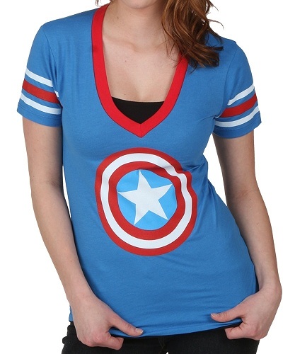 Πουκάμισο με λογότυπο Captain America