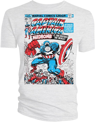 Πουκάμισο Comic Strip Captain America