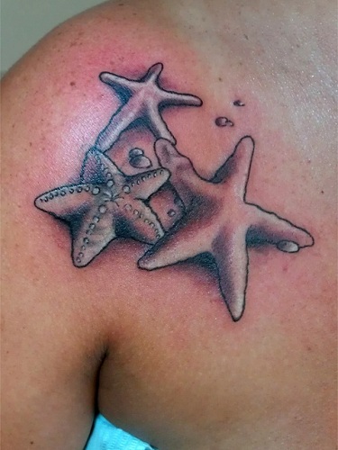 Joukko Star Fish Tattoo