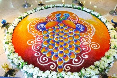 Upea Gujarati Rangoli Design