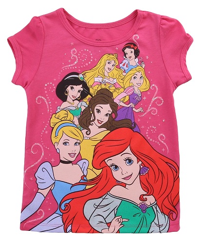Disney Princess sarjakuva t -paita naisille