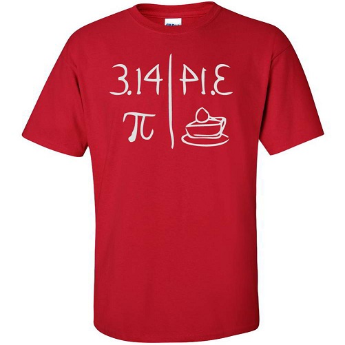 Μπλουζάκια Pie Maths Geek