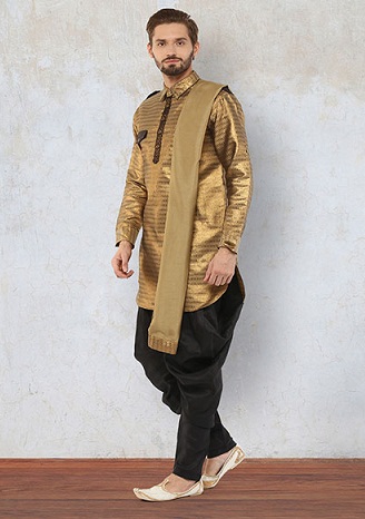 Kultainen Pathani -puku