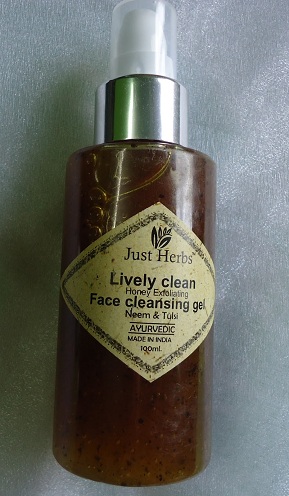 Lively Clean Honey kuoriva kasvojenpuhdistusgeeli