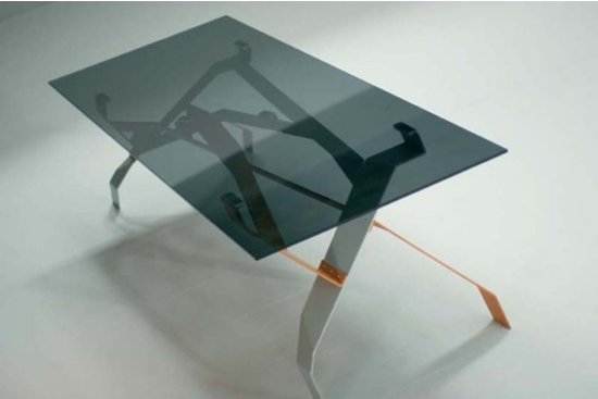 countach glastopp innovativa idéer för designerbord