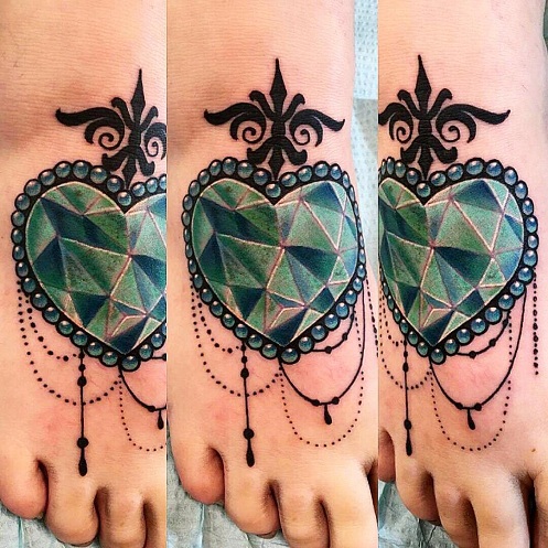 Emerald Jewel Tattoos