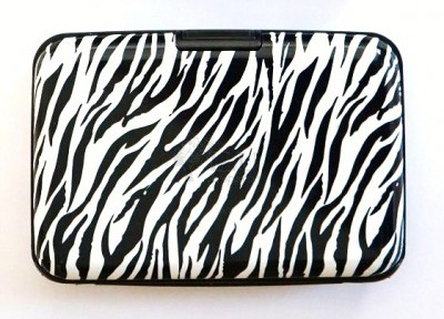 Zebra Design Alumiinilompakko