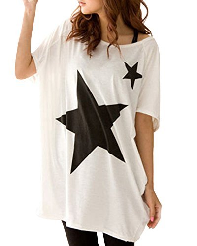 Μπλουζάκια Star Print Oversized