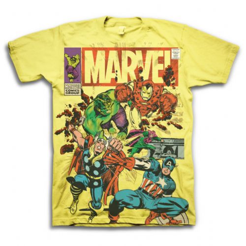 Team Avengers Comic -T-paita
