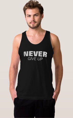 Μπλουζάκι Motivational Slogan για άνδρες