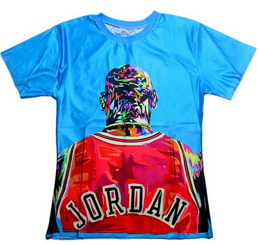 Jordan 3D Print Print T-paita