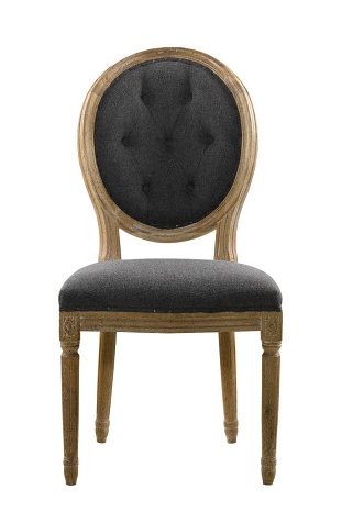 Pyöreä napillinen tuoli
