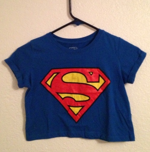 Crop Top Superman T -paita