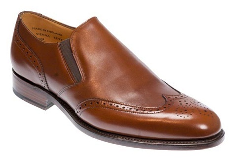 Brown Brogue Loafer