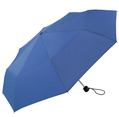 Unisex taitettavat siniset sateenvarjot