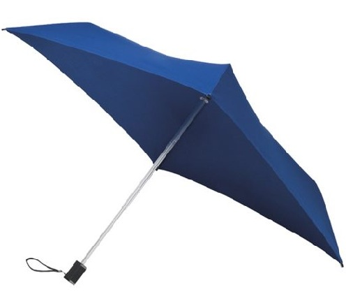 All Square Compact Blue Umbrella