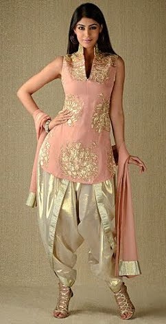 Κοστούμι Dhoti Style Salwar