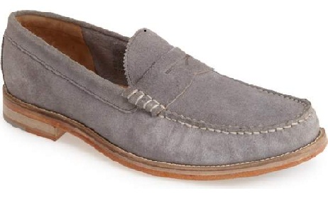 Sharp Contrast Stitched Loafer