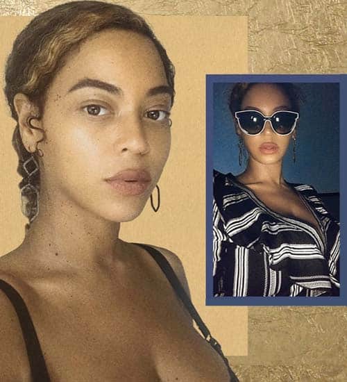 Beyonce ilman meikkiä