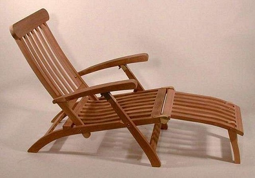 Puinen lounge -tuoli