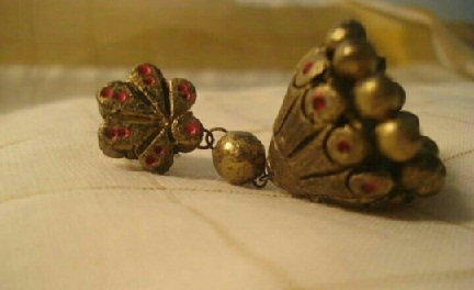 ναός-jhumka-design-in-terracotta-κόσμημα