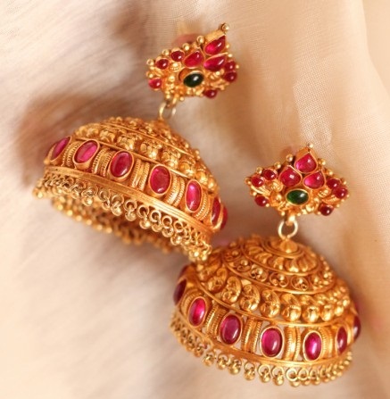 ναός-κοσμήματα-jhumka-short-jhumka-ναός-κοσμήματα
