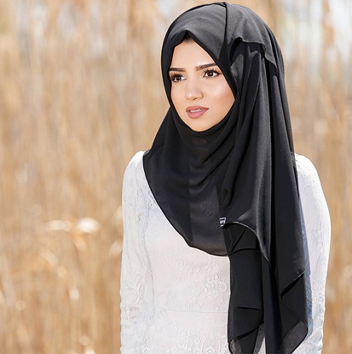 Sidottu turkkilainen hijab-tyyli