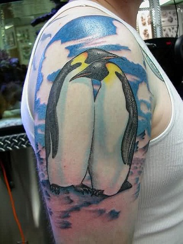 Hiha Pingviini Tatuointi