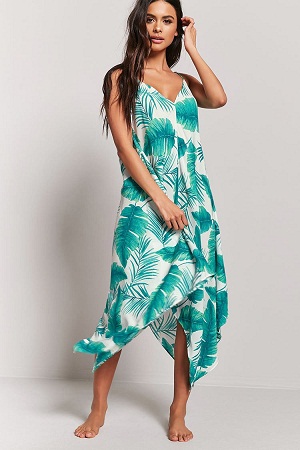 Cami Strapped Swimsuit Cover-Up