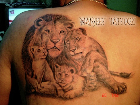 Sydäntä koskettavat Lion Pride -tatuointimallit