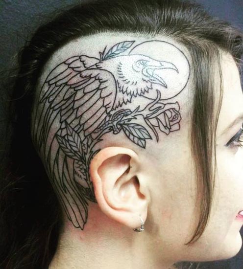Head Tattoos για γυναίκες και άνδρες 4