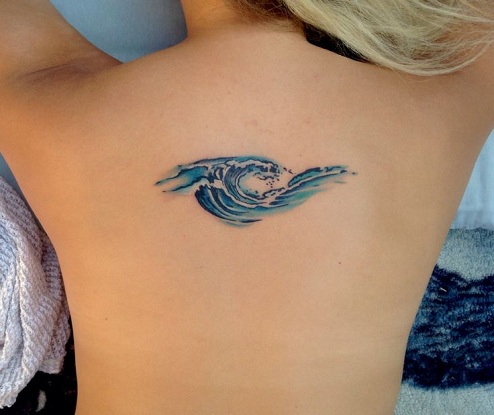 Vesiväri Ocean Tattoo -mallit