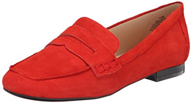Red Penny Loafer