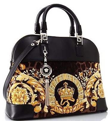 Βελούδινη τσάντα Versace Athena