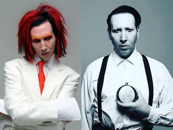Marilyn Manson Μακιγιάζ ή Χωρίς Μακιγιάζ 1