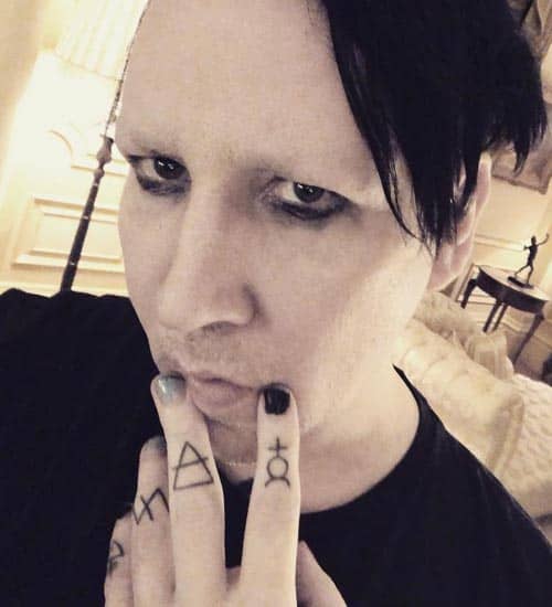 Marilyn Manson χωρίς μακιγιάζ 2