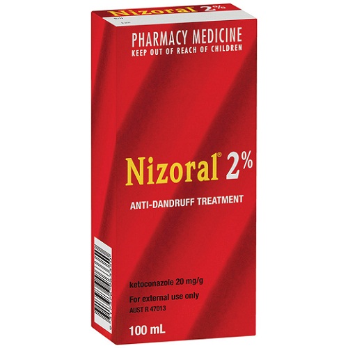 Apteekkilääke Nizoral 2 hilseenvastainen shampoo
