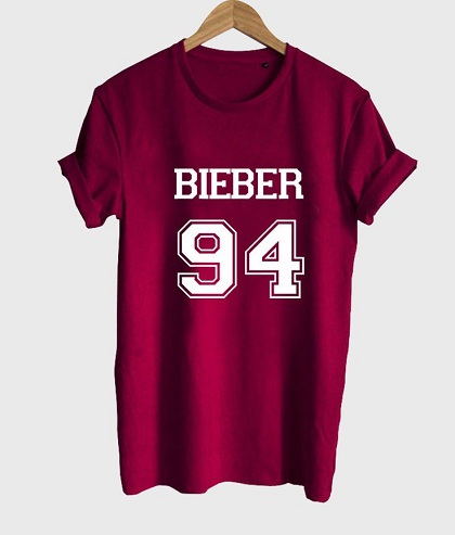 Αριθμητικό μπλουζάκι Bieber