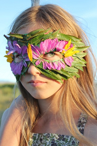 DIY Nature Mask Craft