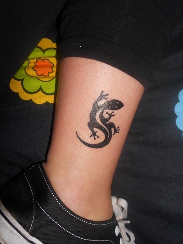 Upea Gecko Tattoo Design
