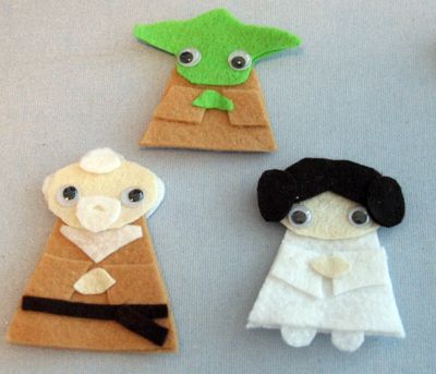 Μαριονέτες με τα δάχτυλα του Star Wars