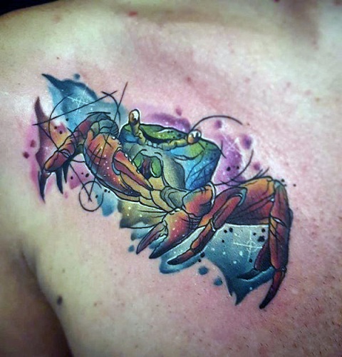 Crab Creature Tattoo
