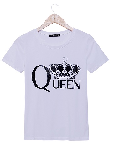 Naisten kuningatar T-paidat