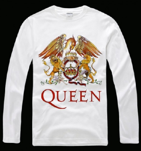 Täyshihaiset kuningatar T-paidat