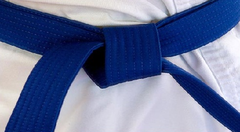 Sininen karatevyö