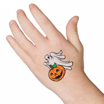Pelottava Pumpkin Tattoo Design