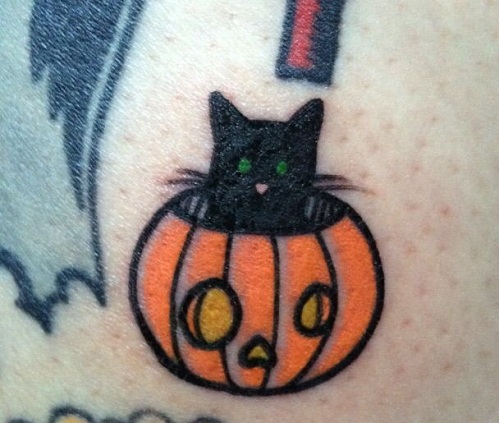 Sensaatiomainen Pumpkin Tattoo Design