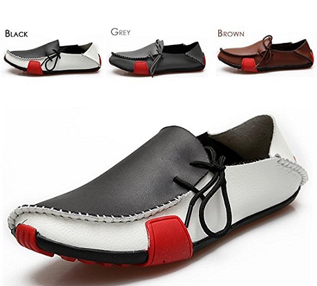 Casual Leather Ανδρικά Loafer Slip-on παπούτσια