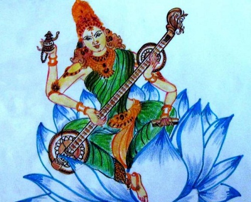 Vasant Panchami Rangoli - Festival Rangoli Designs