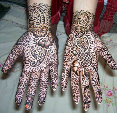 Bollywood Mehndi -mallit käsille